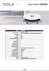 Robotski usisavač TESLA VCR600W, 5200 mAh, 3000 Pa, 0,6 l, Laser LDS + SLAM, bijeli