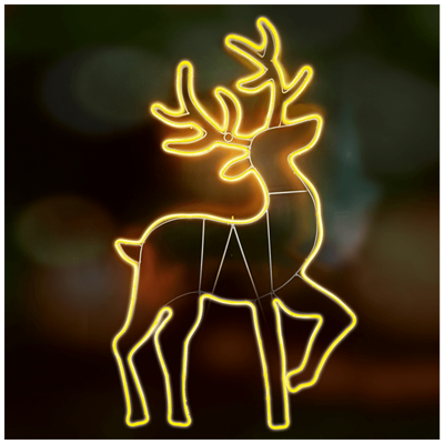 Dekorativna rasvjeta HOME NEON 4, LED neonska figura, jelen