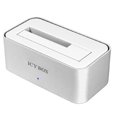 Docking Station ICY BOX IB-111StU3-Wh, 1x2.5", 1x3.5", SATA, USB 3.0