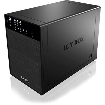 Eksterno kućište ICY BOX IB-3640SU3, 4x3.5" SATA, RAID, FW, eSATA, USB 3.0