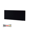 Grijalica TECHNOTHERM VPS-Design B 1200 RF, zidni panel, 1200 W, crna