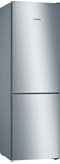 Hladnjak BOSCH KGN36VLED, kombinirani, 186 cm, 237/89 l, Nofrost, energetski razred E, inox 