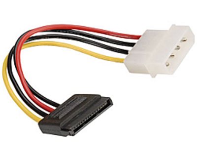 Adapter ROLINE, 4-pin Molex (M) na 15-pin SATA (M), naponski, interni