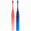 Električna četkica za zube OCLEAN DUO set, sonična, crvena i plava