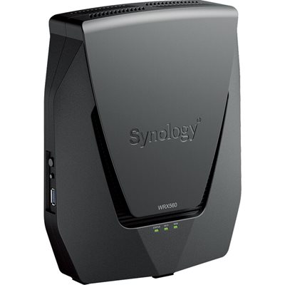 Router SYNOLOGY WRX560 Mesh, 802.11a/b/g/n/ac, 4x LAN, 2x WAN, USB 3.2, bežični