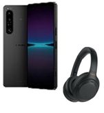Smartphone SONY Xperia 1 MK4 XQCT54C0B.EEAC crni + SONY slušalice WH1000XM4B.CE7 on-ear bežične crne, bundle