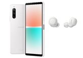Smartphone SONY Xperia 10 MK4 XQCC54C0W.EEAC bijeli + SONY slušalice WFC500W.CE7  in-ear bežične bijele, bundle