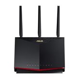 Router ASUS RT-AX86U Pro, Wi-Fi 6, Dual Band, 3 externe antene, 4x LAN 10/100/1000 + 1 WAN 10/100/1000/2500 + 1 WAN 10/100/1000, bežični
