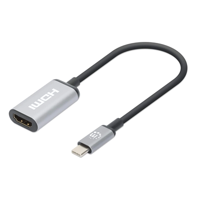 Adapter MANHATTAN, USB-C (M) na HDMI (Ž), 15cm
