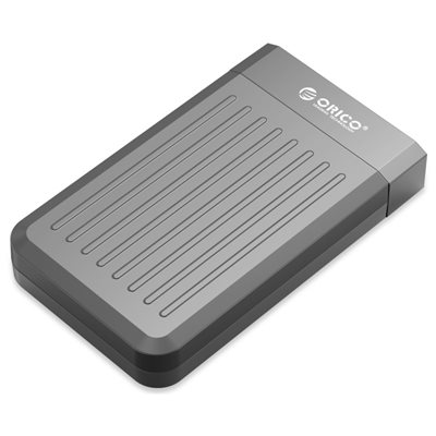 Eksterno kućište ORICO 3.5" SATA HDD/SSD, tool free, USB-C 3.1 Gen1, sivo
