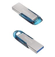 Memorija USB 3.0 FLASH DRIVE, 128 GB, SANDISK Ultra Flair, SDCZ73-128G-G46B, plava