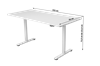 Podizni stol ERGOVISION Classic, bijeli