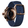 Pametni sat WITHINGS Scanwatch 38mm, hibridni, pametne obavijesti, EKG, rose gold/plavi remen