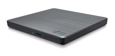 DVD±RW vanjski, LG GP60NB60, Slim, 8x, srebrni, Dual Layer, USB