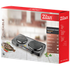 Električno kuhalo ZILAN ZLN2181 (ZLN2180/BK), 2500 W, dvostruko, crno