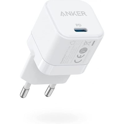Kućni punjač ANKER PowerPort III A2149G21, 20W, USB-C, bijeli