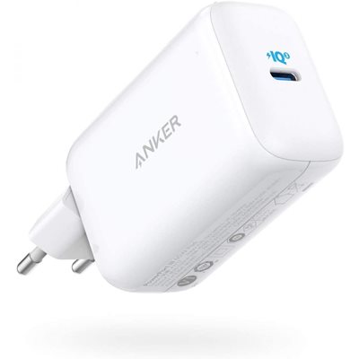 Kućni punjač ANKER PowerPort III A2712H21, 65W, USB-C, s adapterom za EU, UK i US, bijeli