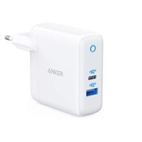 Kućni punjač ANKER PowerPort PD+ A2636G21, 35W, USB-A, USB-C, bijeli