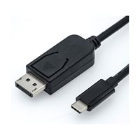 Kabel ROLINE, USB-C (M) na DisplayPort (M), 4k, 60 Hz, 1m