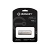 Memorija USB 3.2 FLASH DRIVE, 128 GB, KINGSTON IronKey Locker+ 50, IKLP50/128GB, siva