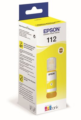 Tinta za EPSON 112, C13T06C44A, za L15160 , L15150, Ecotank, Yellow