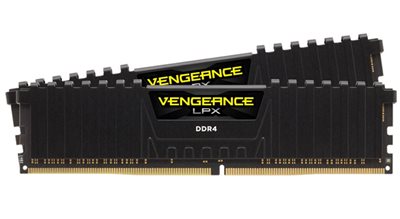 Memorija PC4-25600, 32GB, CORSAIR Vengeance LPX CMK32GX4M2E3200C16, DDR4 3200MHz, 2x16GB kit
