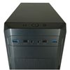 Kućište LC POWER LC-7039B-ON, MIDI, ATX, USB 3.0, crno, bez napajanja