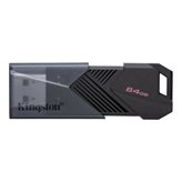 Memorija USB 3.2 FLASH DRIVE, 64GB, KINGSTON DataTraveler Exodia Onyx DTXON/64GB, crna