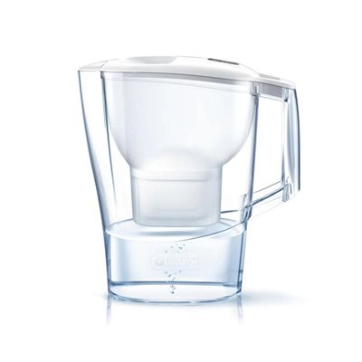 Vrč za filtriranje vode BRITA Aluna Memo, MAXTRA+, 2,4 l, sa dva filtera, bijeli
