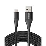 Kabel ANKER Select+ USB-A na Lightning, 1.8m, crni
