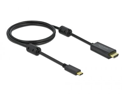 Kabel DELOCK, USB-C (M) na HDMI (M), DP Alt, 4k, 60 Hz, aktivni, 1m