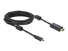 Kabel DELOCK, USB-C (M) na HDMI (M), DP Alt, 4k, 60 Hz, aktivni, 5m