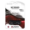 SSD 1024 GB KINGSTON KC3000, SKC3000S/1024G, M.2/NVMe, 2280, maks 7000/6000 MB/s