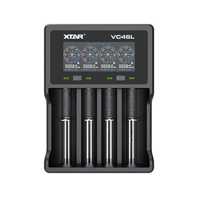 Punjač baterija XTAR VC4SL, 4x A/AA/AAA/AAAA, 4 mjesta za punjenje