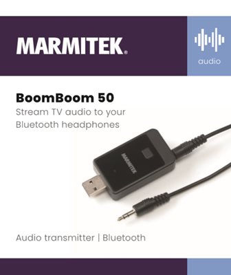 Bluetooth audio adapter MARMITEK Boomboom 50, USB, crni