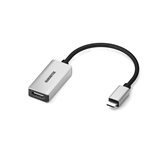 Adapter MARMITEK, USB-C(M) na HDMI(Ž), 4k 60Hz, srebrni
