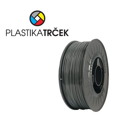 Filament za 3D printer PLASTIKA TRČEK, PETG – 1kg, Antracit sivi