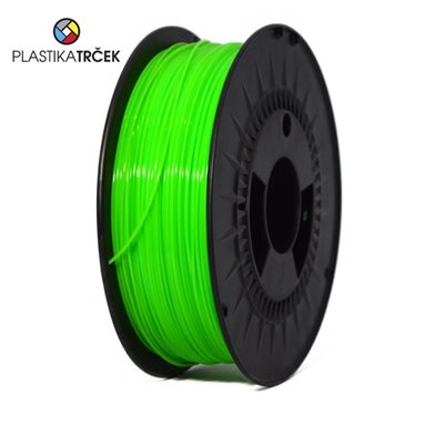 Filament za 3D printer PLASTIKA TRČEK, PETG – 1kg, Neon zeleni