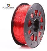Filament za 3D printer PLASTIKA TRČEK, PETG – 1kg, Transparentno crveni