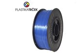 Filament za 3D printer PLASTIKA TRČEK, PETG – 1kg, Transparentno plavi