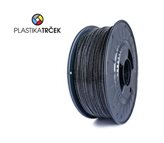 Filament za 3D printer PLASTIKA TRČEK, PLA – 0.4 Kg, Crna sa šljokicama