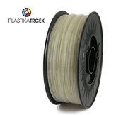 Filament za 3D printer PLASTIKA TRČEK, PLA – 0.4 Kg, Transparentna sa šljokicama