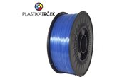 Filament za 3D printer PLASTIKA TRČEK, PLA – 1kg, Transparentno plavi