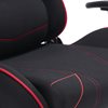 Gaming stolica WHITE SHARK Silverstone, fabric, crno-crvena