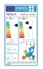 Klima uređaj TESLA TA36FFUL-1232IAW , Grijanje -  Hlađenje 3.5 kw / 3.8 kw , energetski razred A++ / A + , bijela 