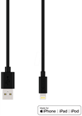 Kabel XLAYER USB-A na Lightning, 1.2m, crni