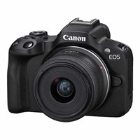 Digitalni fotoaparat CANON EOS R50 + RF-S 18-45mm f/4.5-6.3 IS STM, 24,2 Mp, 4K Ultra HD, crni