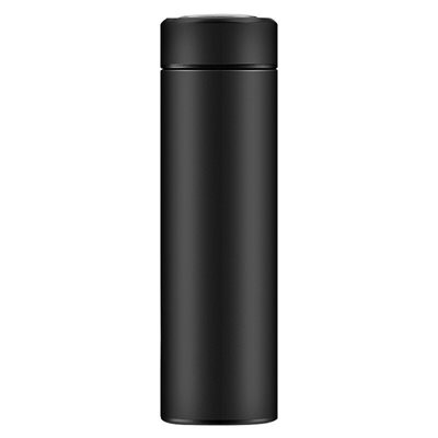 Pametna termos boca MJ SWB001, 0.4L, nehrđajući čelik, prikaz temperature, crna