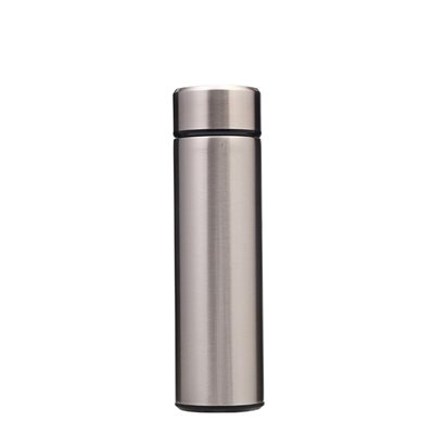 Pametna termos boca MJ SWB001, 0.4L, nehrđajući čelik, prikaz temperature, srebrna