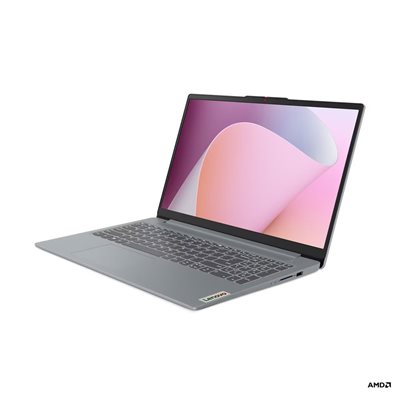 Laptop LENOVO IdeaPad IdeaPad 3 Slim 82XQ005QSC / Ryzen 3 7320U, 8GB, 512GB SSD, AMD Radeon Graphics, 15.6" FHD TN, bez OS, sivi